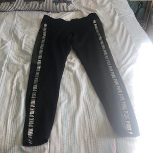 NWOT PINK thermal leggings